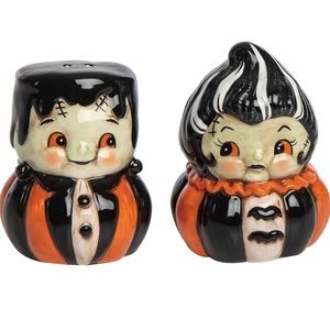 Johanna Parker Mr. Mrs. Frankenstein Salt & Pepper Shakers